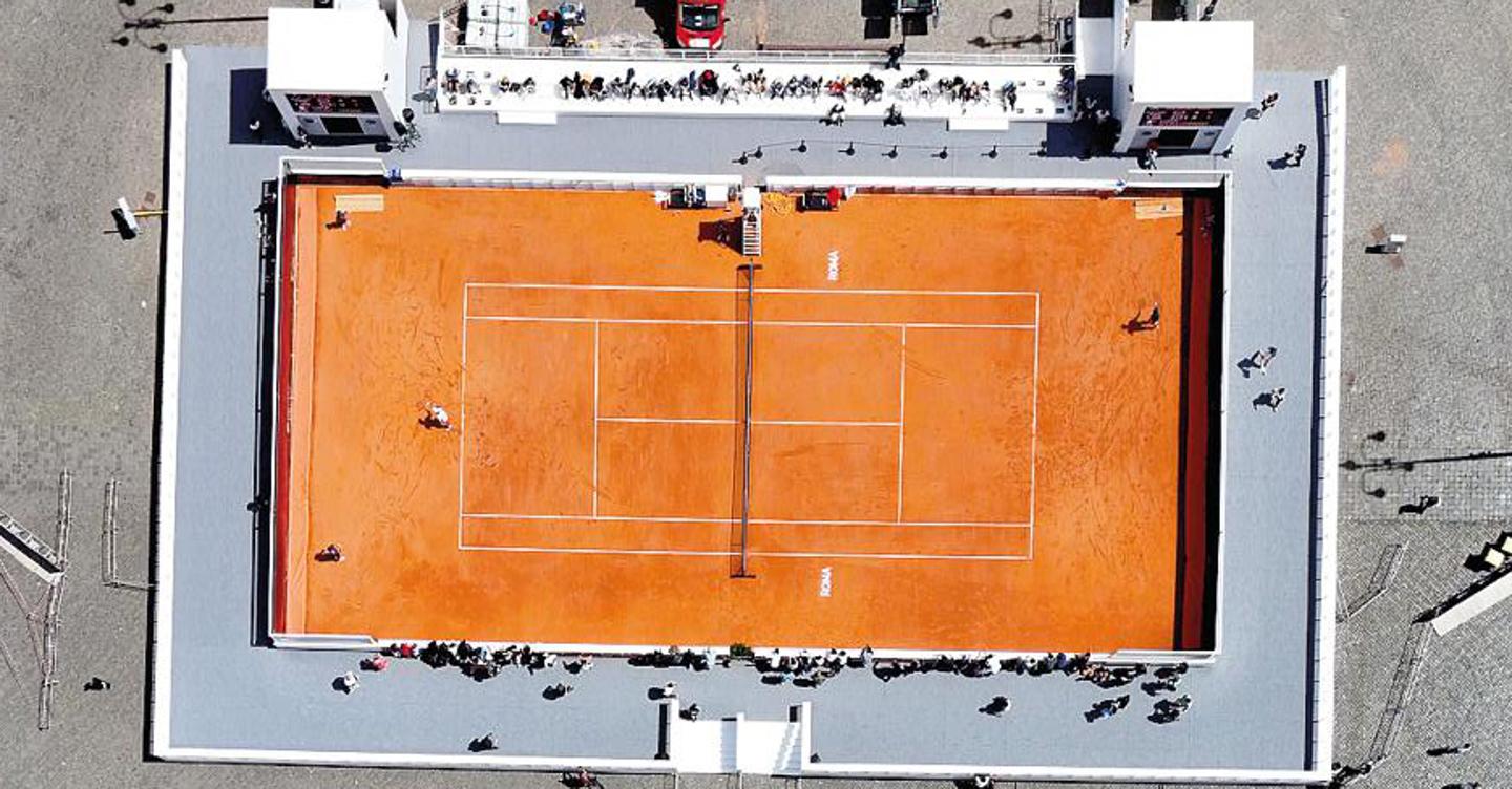 Tennis, dagli Internazionali un fondo per nuovi impianti