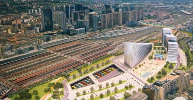 Dall’alto. L’area est di Napoli interessata dal nuovo Masterplan