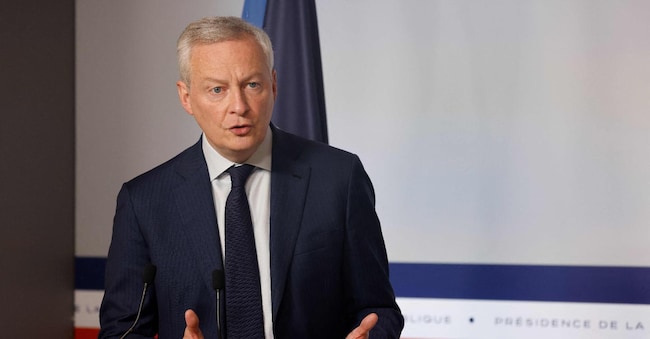 Il ministro dell’Economia francese Bruno Le Maire