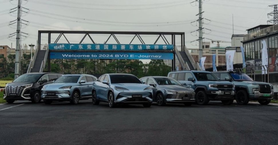 Byd, Denza Z9GT and the Sealion 07 medium-sized electric SUV make their debut