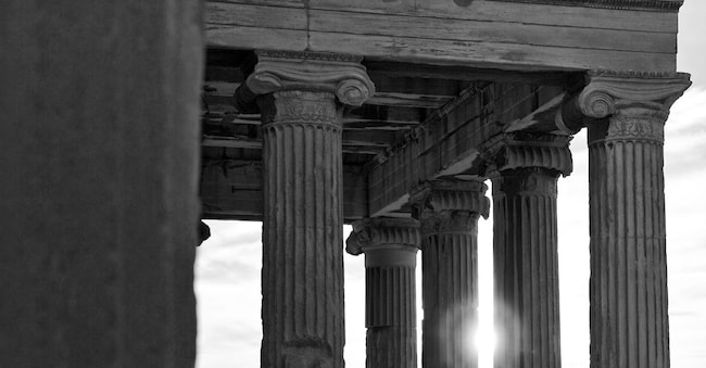 La bellezza senza tempo dei templi greci (particolare) - (Credit: Nikos Aliagas)