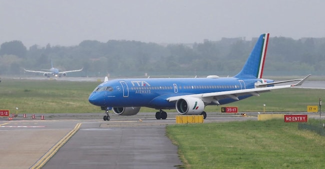 Un velivolo ITA Airways