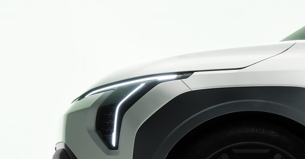 Kia EV3, the compact electric SUV making its debut