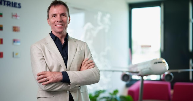 Manager. Josef Vàradi, ceo della low cost Wizz Air
