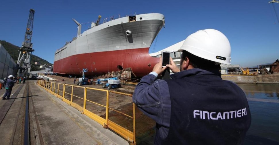 Fincantieri, accounts rising within the quarter.  2024 steering confirmed