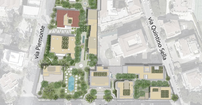 Il progetto. Il rendering dell’operazione