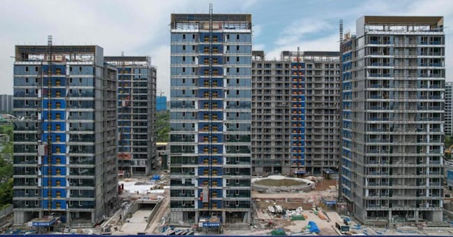 Cantiere incompleti in Cina