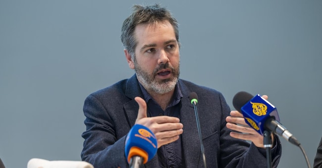 Il segretario generale di Medici Senza Frontiere (MSF) Internazionale Christopher Lockyear. (EPA/Martial Trezzini)