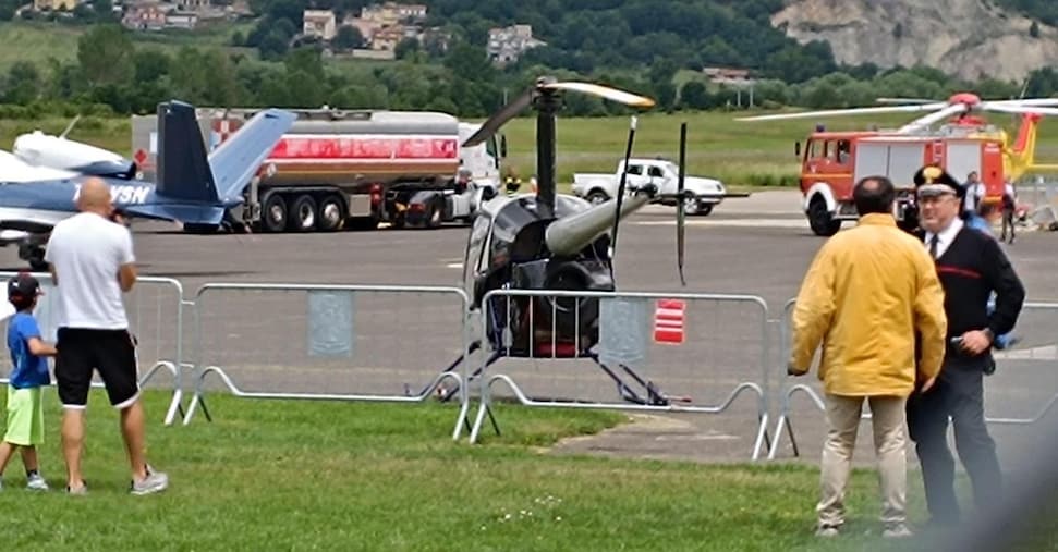 Annullato l’Air show dell’Aquila dopo la morte di un pilota del 118