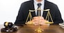 gavel and soundblock of justice law and lawyer working on wooden desk background