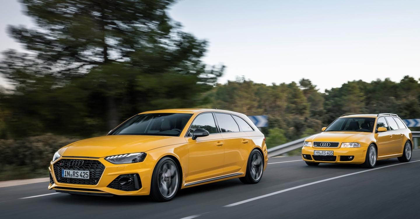 Audi RS4 Avant celebrates 25 years with an exaggerated special
