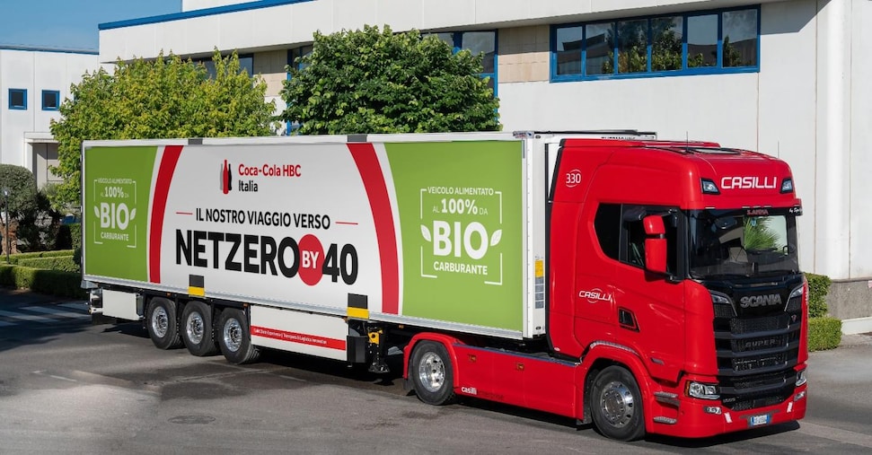 Coca Cola Hbc and Casilli select distribution powered by biofuels