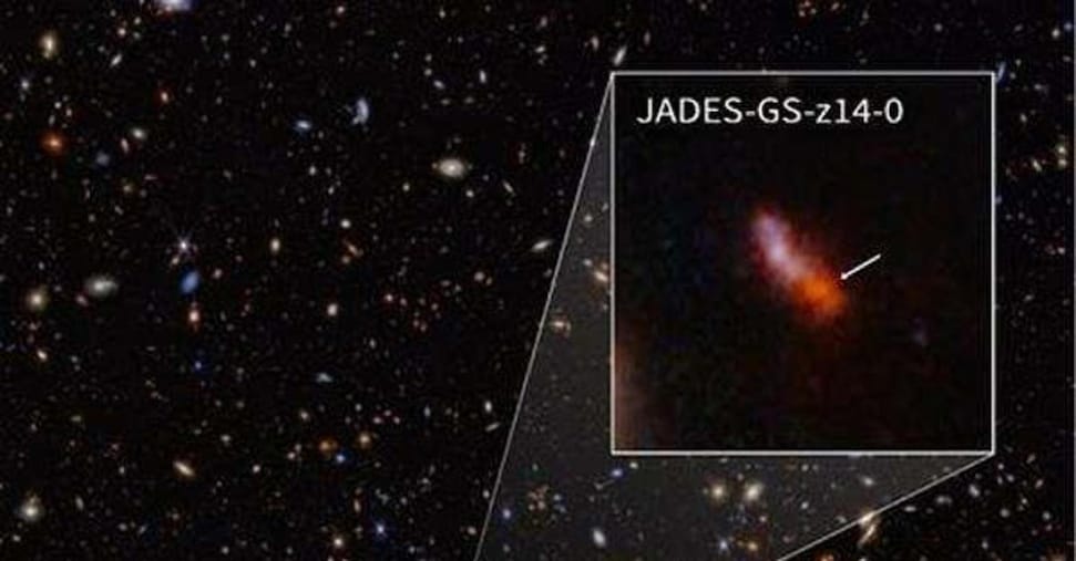 “Jades-GS-Z14-0” noticed, the closest galaxy to the Big Bang period