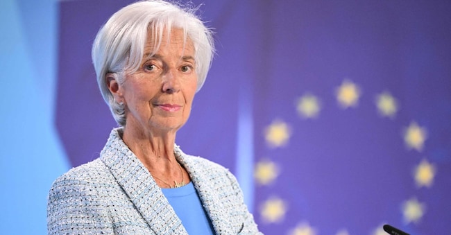 La presidente della Bce Christine Lagarde