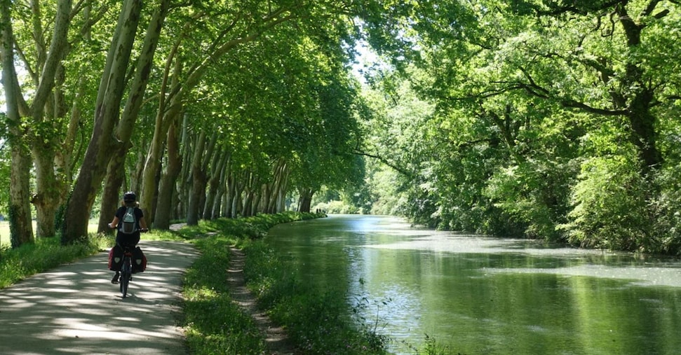 Between the Atlantic and the Mediterranean alongside the Canal du Midi, Languedoc is on two wheels