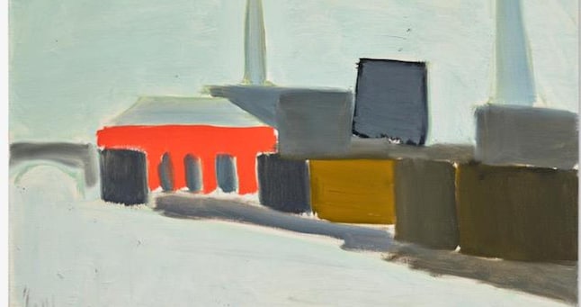 NICOLAS DE STAËL (1914-1955) Quai de Grenelle, 1954 huile sur toile 