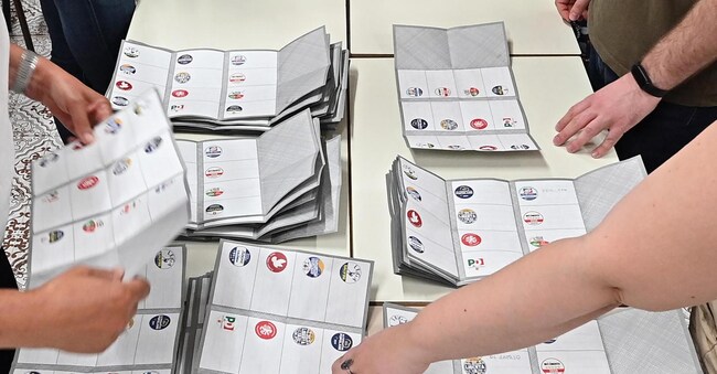 Spoglio delle schede delle elezioni europee 