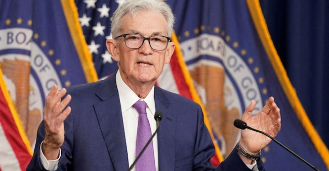 Il presidente della Federal Rerseve Jerome Powell 