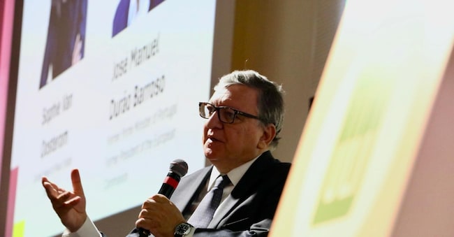 José Manuel Durão Barroso alla conferenza di Urban Land Institute, a Milano