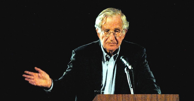 Noam Chomsky. (Photo by Bernardo Moncada Rodríguez / Notimex / Notimex via AFP)