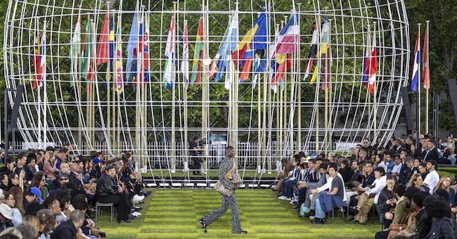 Louis Vuitton by Pharrell Williams PE 2025 (EPA/ANDRE PAIN)