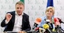 Il ministro dell’Agricoltura Francesco Lollobrigida, Il ministro del Lavoro Marina Calderone in occasione dell’Incontro con le organizzazioni sindacali e datoriali sul tema dello sfruttamento dei lavoratori in agricoltura