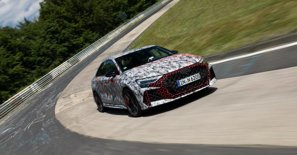 Audi RS3, giro record al Nurburgring Audi RS3, giro record al Nurburgring