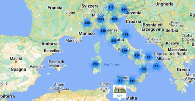 Fotovoltaico, la mappa italiana dei centri di raccolta comunali