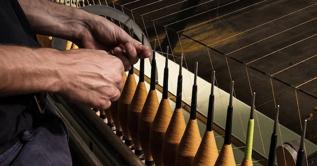 Produzione della Filati Biagioli Modesto