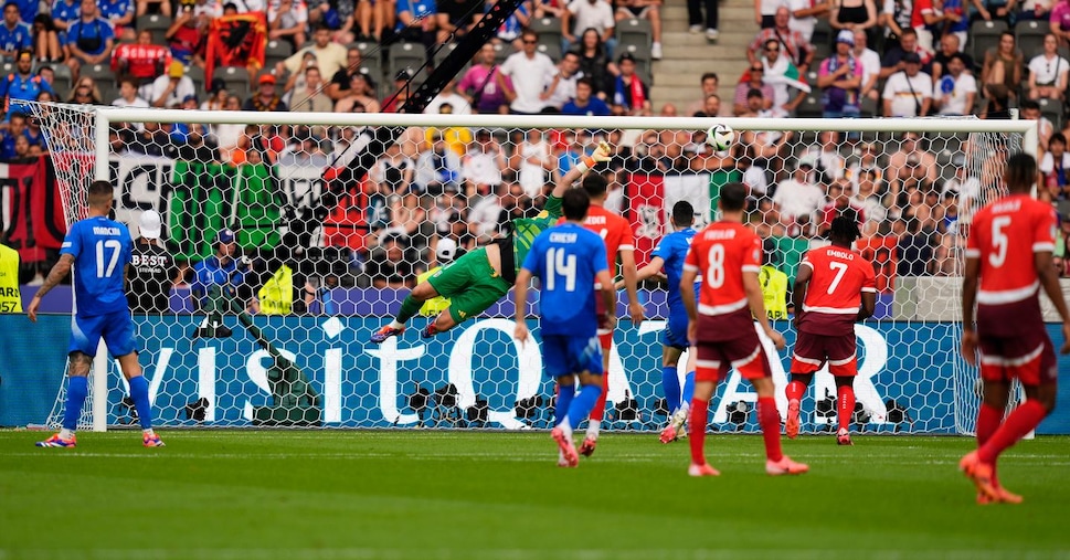 La Svizzera umilia l’Italia 2-0, azzurri fuori da Euro 2024
