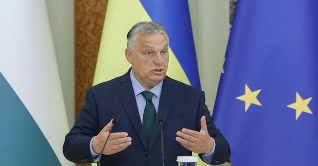 Il premier ungherese Viktor Orbàn, presidente di turno dell’Unione europea