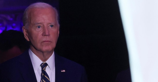 Il presidente Usa Joe Biden al summit Nato. REUTERS/Leah Millis