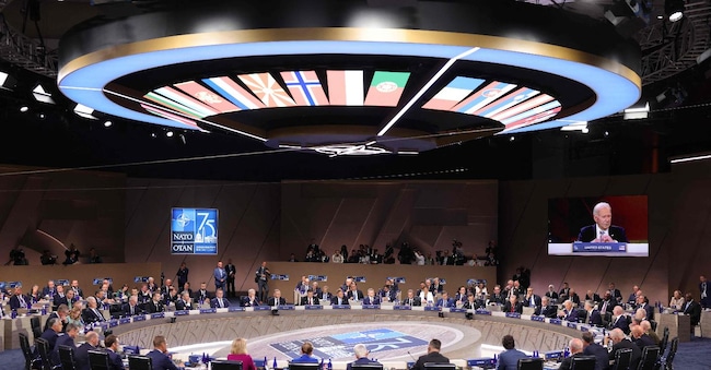 L’intervento di Biden al summit Nato di Washington