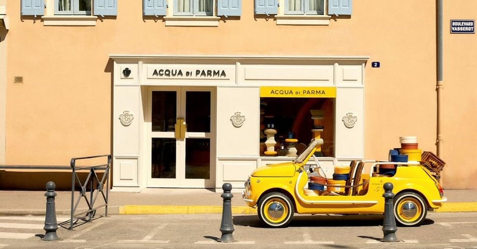 Acqua di Parma apre una boutique pop-up per l’estate a Saint Tropez