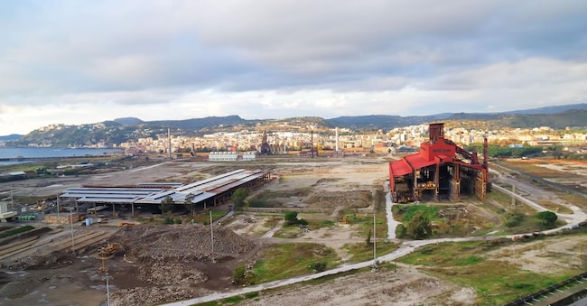 CBHP4A Bagoli, Naples, Italy : the former industrial area of Italsider.