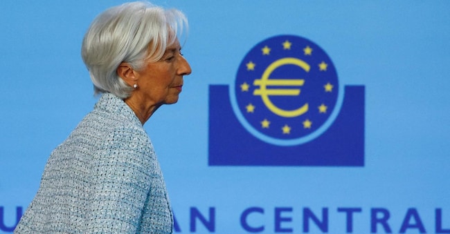 La presidente della Bce Christine Lagarde