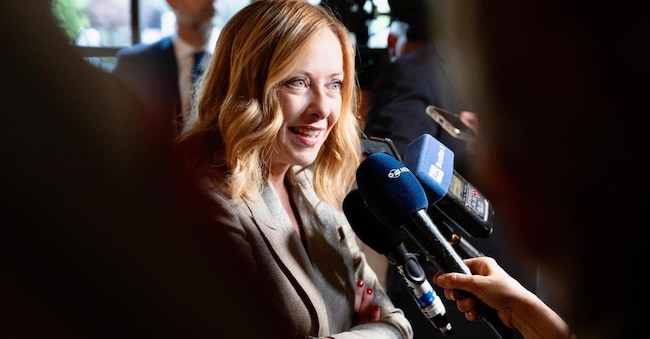 Giorgia Meloni al vertice NATO