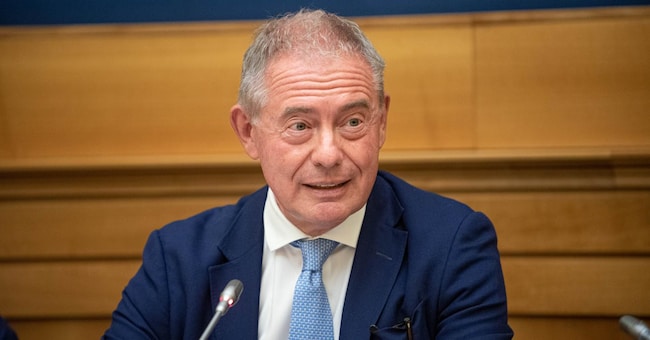 Adolfo Urso ministro per le Imprese e Il Made in Italy. (Imagoeconomica)