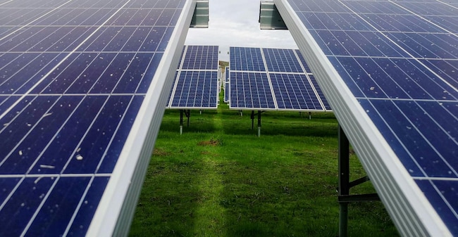 Parco solare di Enel Green Power a Trino (Vercelli)