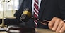 Justice and Law concept. lawyer working at courtroom