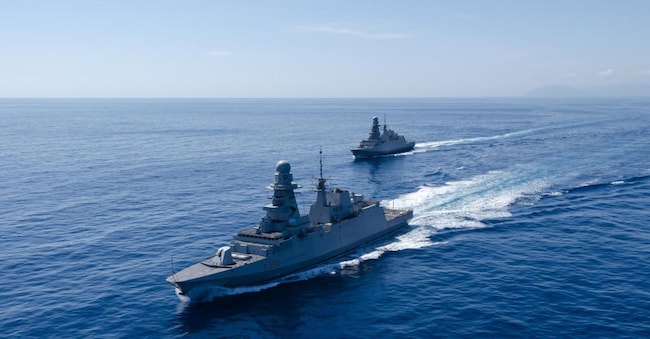 Le fregate Fremm realizzate da Fincantieri per la Marina Militare italiana