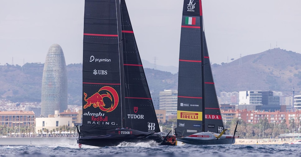 Luna Rossa Prada Pirelli domina a Barcellona nella Louis Vuitton Cup