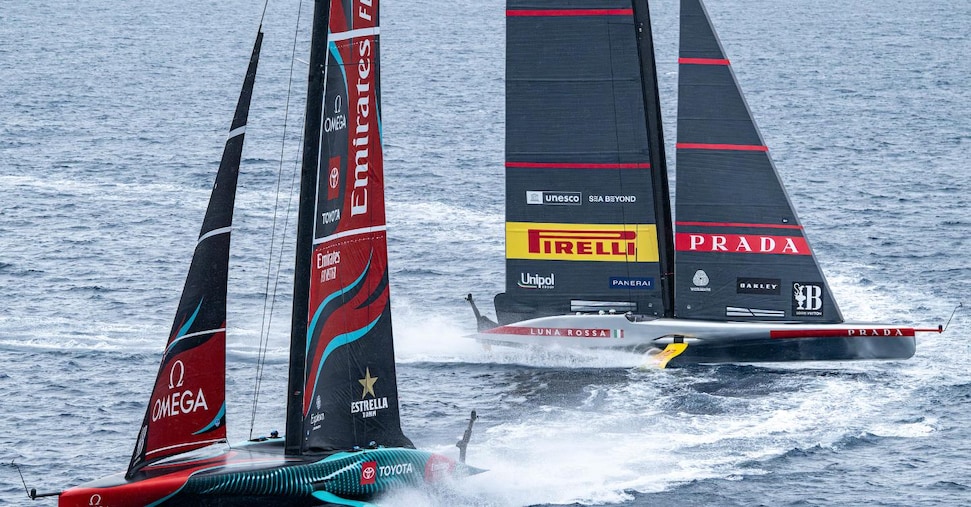 Louis Vuitton Cup, per Luna Rossa la prima vittoria su New Zealand Louis Vuitton Cup, per Luna Rossa la prima vittoria su New Zealand