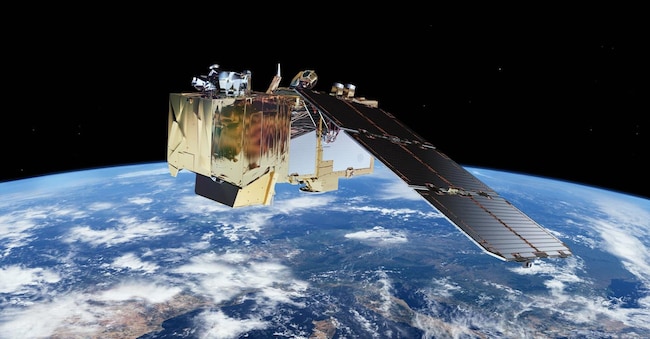 Il satellite Sentinel-2. (ESA European Space Agency)