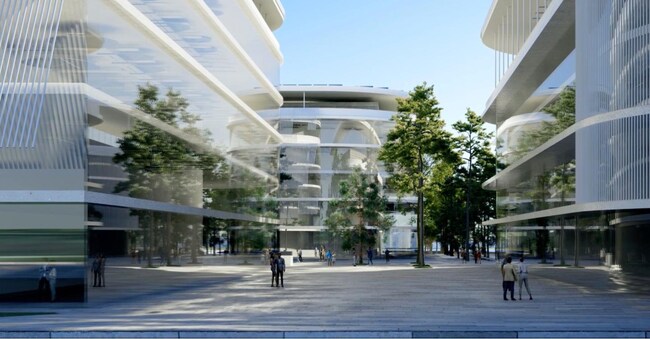 Parco della Giustizia di Bari - Progetto di Atelier(s) Alfonso Femia e rendering/immagine di Atelier(s) Alfonso Femia & Diorama