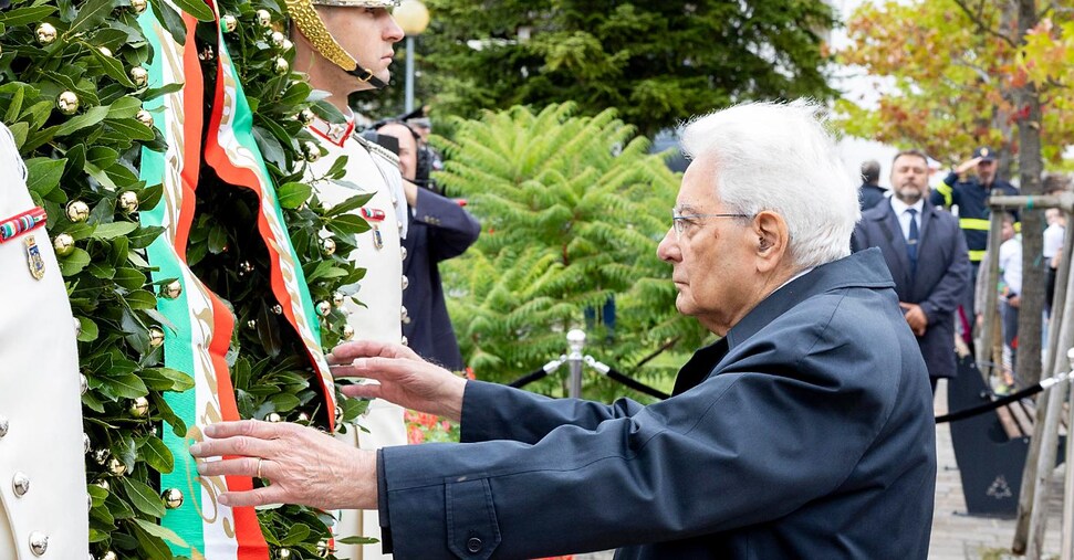 Mattarella ad Ampezzo per gli 80 anni della Carnia libera: «Fascismo complice della ferocia nazista, onore a chi lottò per la libertà»