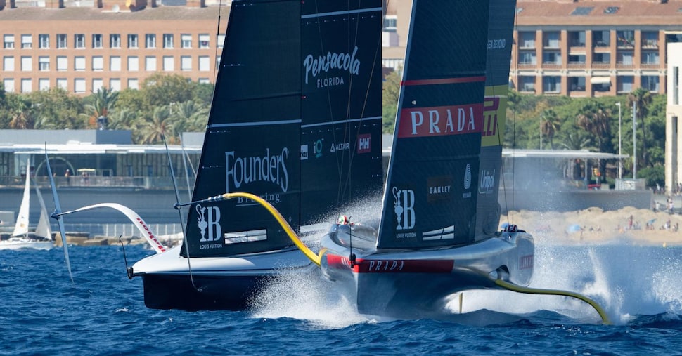 Louis Vuitton Cup, Luna Rossa vince ancora: 4-0 contro American Magic