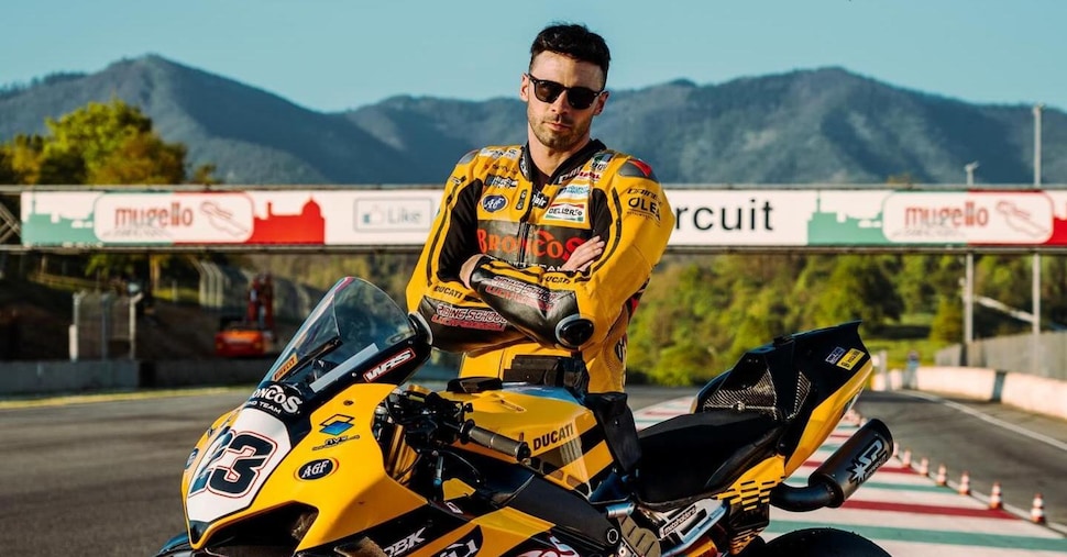 Morto in una gara in Germania il motociclista Luca Salvadori