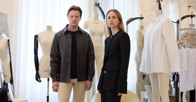Kling e Lindman. Tutte le immagini ©Andreas Öhlund. Tutti i capi presenti nel servizio sono di TOTEME.