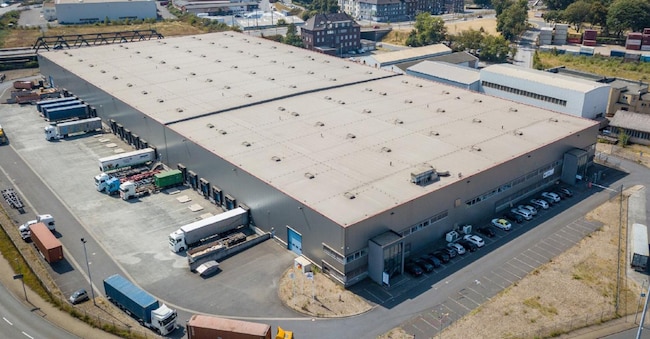 Il polo logistico di Garbe a Duisburg, in Germania
